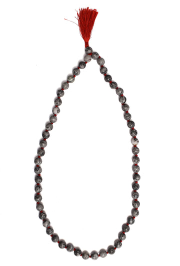Black Cloud Jasper Chanting Beads